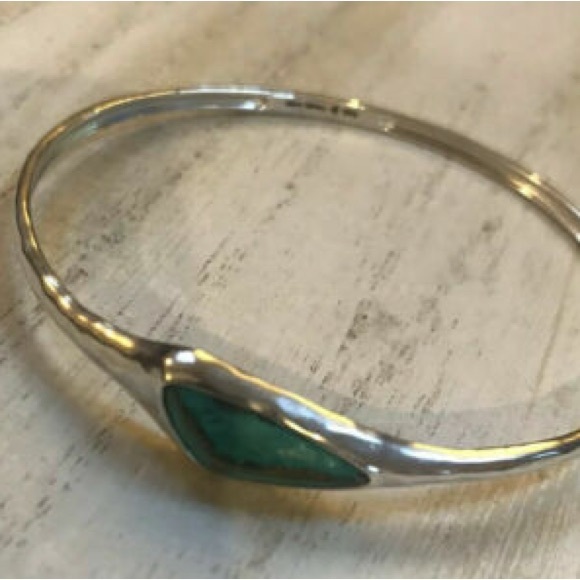 Silpada Sterling silver encore hammered bangle - Picture 1 of 4